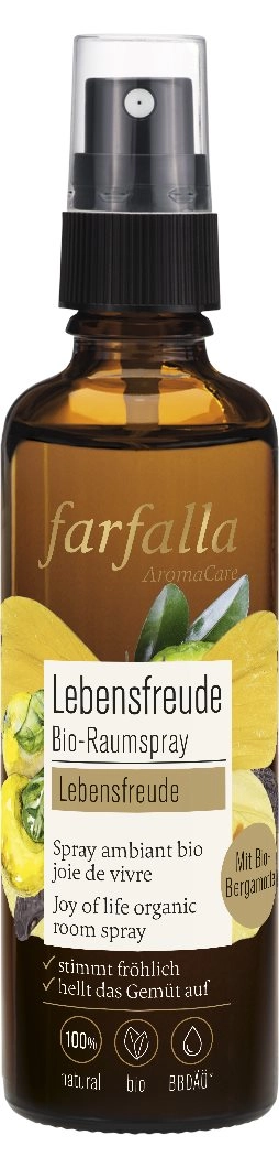 FARFALLA Bio-Raumspray Lebensfr Bergamotte 75 ml