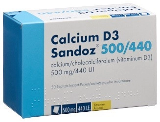 CALCIUM D3 Sandoz Plv 500/440 Btl 30 Stk