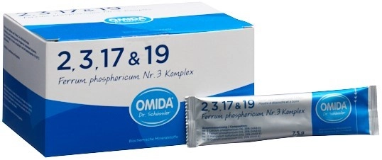OMIDA SCHÜSSLER Nr3 Ferr phos Komp Plv Btl 30 Stk