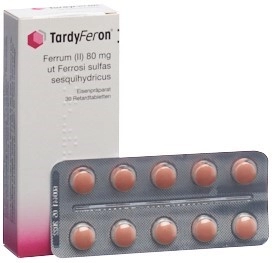 TARDYFERON Ret Tabl 80 mg 30 Stk