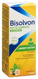BISOLVON Phyto Compl sugar free Hustensirup 120 ml