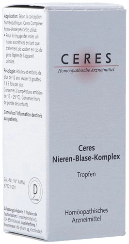 CERES Nieren-Blase-Komplex Tropfen Fl 20 ml