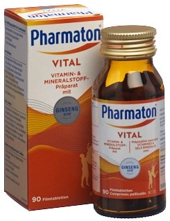 PHARMATON Vital Filmtabl Glasfl 90 Stk