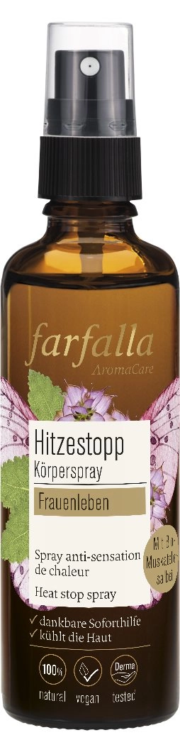 FARFALLA Hitzestopp Spr Frauen Muskatell 75 ml