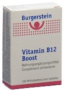 BURGERSTEIN Vitamin B12 Boost Minitabl 100 Stk