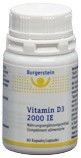 BURGERSTEIN Vitamin D3 Kaps 2000 IE Ds 60 Stk