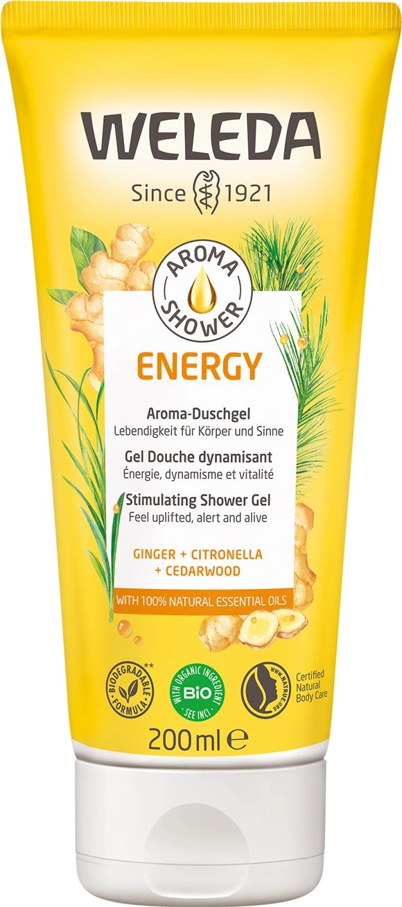 WELEDA Shower Gel Energy Ingwer Tb 200 ml