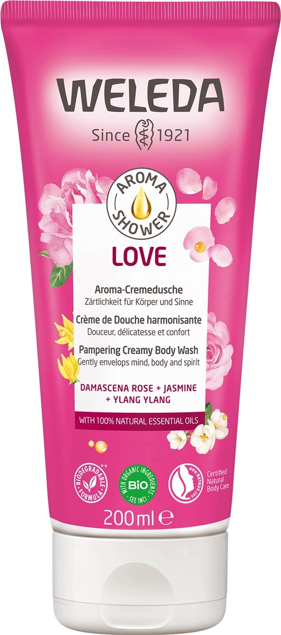 WELEDA Shower Cream Love Rose Tb 200 ml