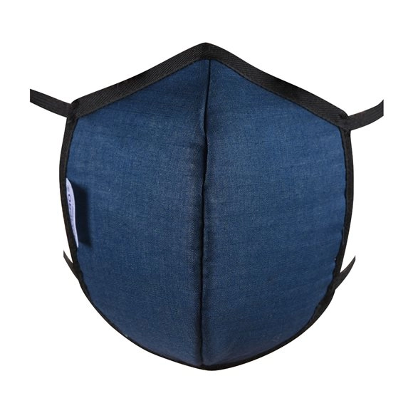 LIVIPRO Hygienemaske L blau mit Ohrschlaufe