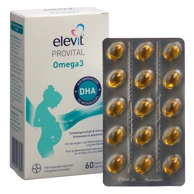ELEVIT PROVITAL Omega3 Kaps 60 Stk