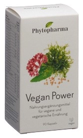 PHYTOPHARMA Vegan Power Kaps Ds 90 Stk