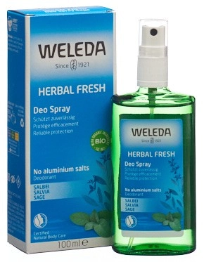 WELEDA Herbal Fresh Deo Spray Salbei 100 ml