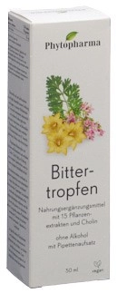 PHYTOPHARMA Bitter Tropfen Glasfl 50 ml