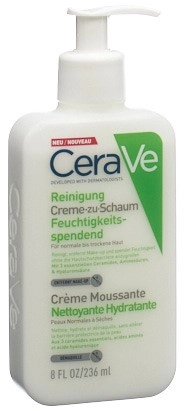 CERAVE Creme-zu-Schaum Reinigung Hydratant 236 ml
