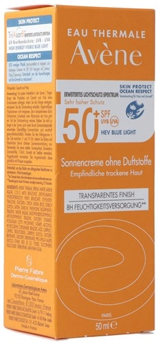 AVENE SUN Sonnencreme ohne Duft SPF50+ Tb 50 ml