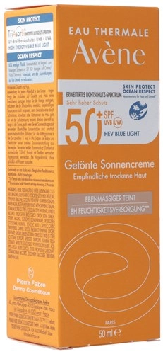 AVENE SUN Sonnencreme getönt SPF50+ Tb 50 ml