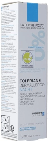 ROCHE-POSAY Toleriane Dermallergo Nacht AHA 40 ml