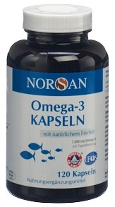 NORSAN Omega-3 Fischöl Kaps Ds 120 Stk