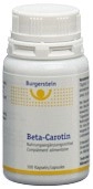 BURGERSTEIN Beta-Carotin Kaps Ds 100 Stk