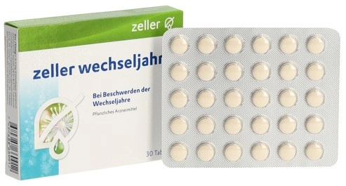 ZELLER Wechseljahre Tabl 30 Stk