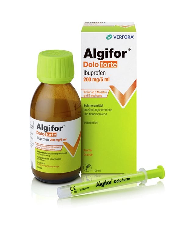 ALGIFOR Dolo forte Susp 200 mg/5ml 100 ml