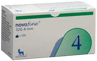 NOVOFINE Injektionsnadeln 32G 4mm 100 Stk