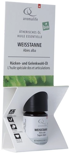 AROMALIFE TOP Weisstanne Äth/Öl BIO Fl 5 ml