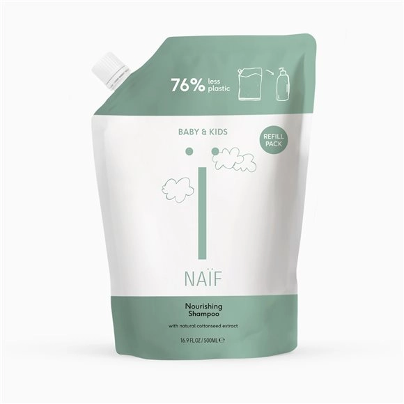 NAIF Baby & Kids Nourishing Shampoo Refill 500 ml