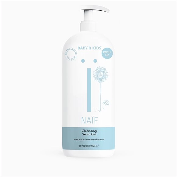 NAIF Baby & Kids Cleansing Wash Gel 500 ml