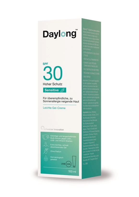 DAYLONG Sensitive Gel-Creme SPF30 (n) Tb 100 ml