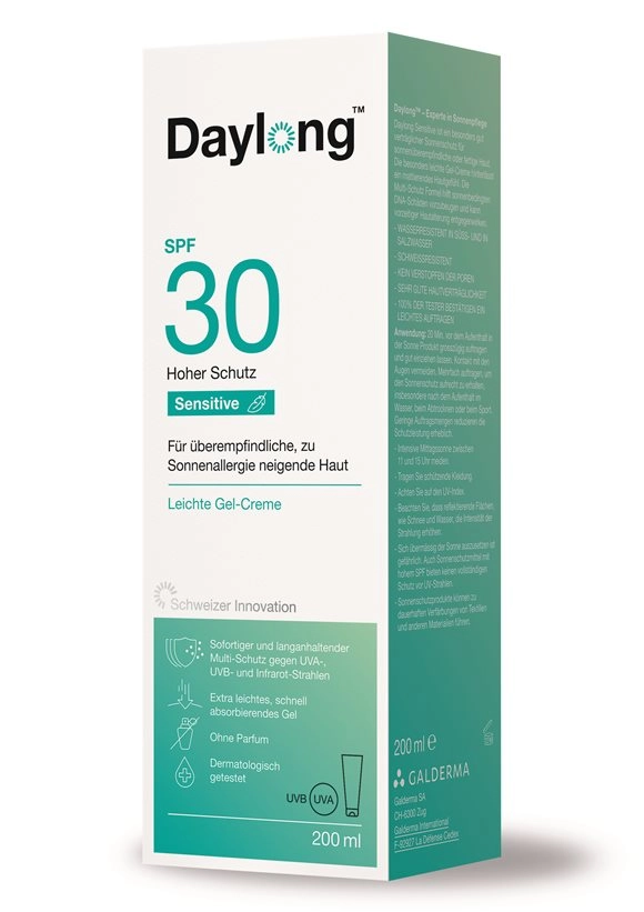 DAYLONG Sensitive Gel-Creme SPF30 (n) Tb 200 ml