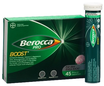 BEROCCA PRO Boost Brausetabl 45 Stk