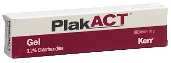 PLAKACT Gel 0.2 % Chlorhexidin Tb 33 g